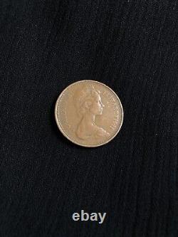 Pièce Extrêmement Rare 1971 New Pence Original 2p