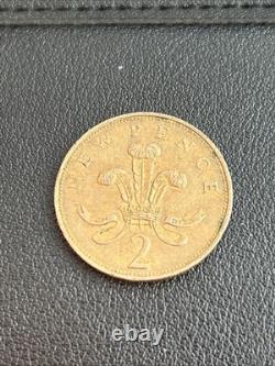 Pièce britannique de 2P 'New Pence' de 1971 extrêmement rare