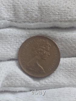 Pièce de 2 Pence Nouvelle Pence 1976 EXTREMEMENT RARE NOUVELLE PENCE 2 P