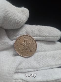 Pièce de 2 Pence Nouvelle Pence 1976 EXTREMEMENT RARE NOUVELLE PENCE 2 P