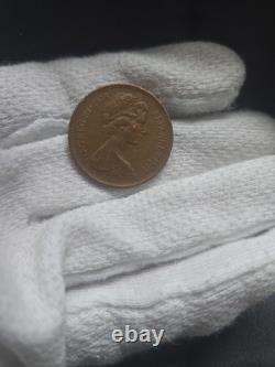 Pièce de 2 Pence Nouvelle Pence 1976 EXTREMEMENT RARE NOUVELLE PENCE 2 P