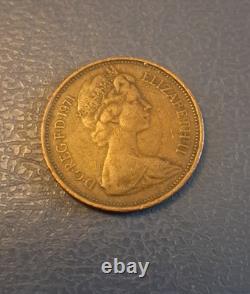 Pièce de 2 nouveaux pence de 1971, objet de collection extrêmement rare et précieux