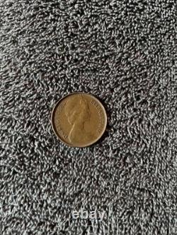 Pièce de 2 pence de 1979 extrêmement rare avec bord large/relevé