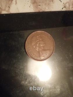 Pièce de 2P Nouveau Pence de 1971, objet de collection extrêmement rare et précieux