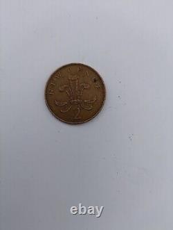 Pièce de collection 2p New Pence de 1971, extrêmement rare et précieuse