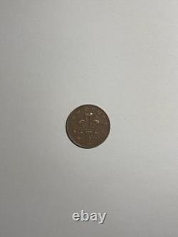 Pièce de deux pence de 1971, sortie non intentionnelle extrêmement rare et limitée de nouveau pence
