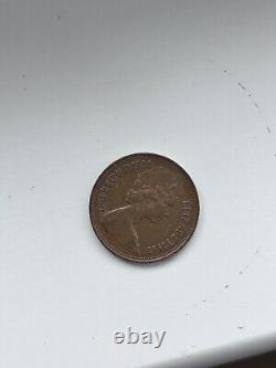 Pièce de monnaie extrêmement rare de 1980 de 2p New Pence
