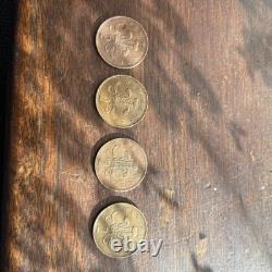 Pièces de 2 pence New Pence de 1980 extrêmement rares