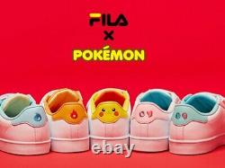 Pokemon Extremely Rare Limited Edition Fila X Trainers Sneakers Charmander Nouveau