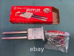 Pot d’échappement Kyosho Dash, neuf de stock ancien, extrêmement rare