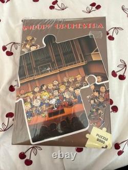 Puzzle en bois Snoopy 2000 pièces Neuf et scellé extrêmement rare années 1980 Puzzle en bois Snoopy 2000 pièces Neuf et scellé extrêmement rare années 1980