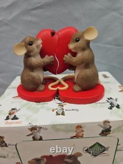 Queue de charme Vous complétez mon cœur Figurine Retirée VHTF Extrêmement RARE NEUF