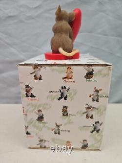 Queue de charme Vous complétez mon cœur Figurine Retirée VHTF Extrêmement RARE NEUF