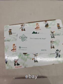 Queue de charme Vous complétez mon cœur Figurine Retirée VHTF Extrêmement RARE NEUF