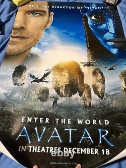 RARE ! Affiche de film One Sheet d'Avatar MAL IMPRIMÉE