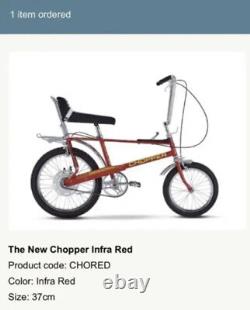 Raleigh Chopper Mk4 Le Nouveau Chopper Infra Rouge EXTREMEMENT RARE ? Expédition rapide