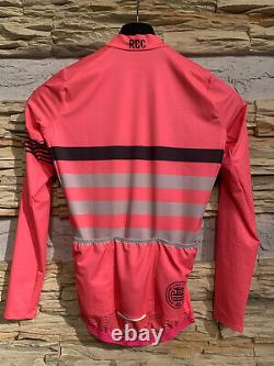 Rapha Rcc Pro Team Long Sleeve Midweight Jersey Hiviz Pink Small Extremely Rare