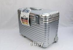 Rimowa Topas Pilote Pilotenkoffer 2 Roues Extrêmement Rares Made In Germany Nouveau