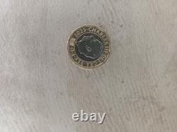 Roi Charles III Abeille pièce de 1 £ extrêmement rare, état neuf