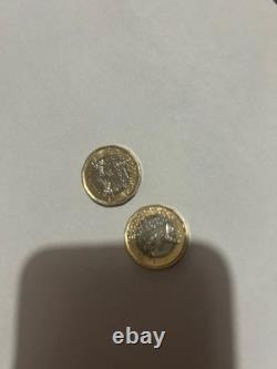 Roi Charles III Pièce d’une livre £1 Abeille extrêmement rare, état neuf