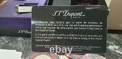 S. T Dupont 2006 (5244) James Bond Casino Royale Cufflinks Extrêmement Rare