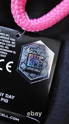 SUPERCELL OFFICIEL Poupée en peluche de cochon de Hay Day, extrêmement RARE et grande SUPERCELL OFFICIEL Poupée en peluche de cochon de Hay Day, extrêmement RARE et grande