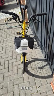 Sac BROMPTON ORTLIEB MINI O noir et blanc tout neuf et inutilisé, EXTREMEMENT RARE