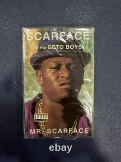 Scarface des Geto Boys Mr Scarface Cassette Single Extrêmement Rare Neuf Nos