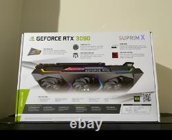 Scellé Msi Rtx 3090 Suprim X 24 Go Gddr6x Extrêmement Rare Expédition Le Même Jour