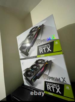 Scellé Msi Rtx 3090 Suprim X 24 Go Gddr6x Extrêmement Rare Expédition Le Même Jour