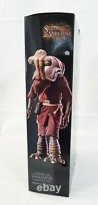 Sideshow Star Wars Momaw Nadonhammerhead Action Figure 12 1/6 Rare Extremely
