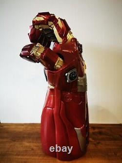Signé! Robert Downey Jr Iron Man Gauntlet. Très Rare! Aco