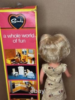 Sindy Pedigree Funtime 1976 Poupée originale 44618 extrêmement rare neuve