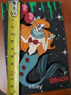 Soada Arielwise Disney Monster Pin Pennywise Extrêmement Rare 4 3/4 Pouces