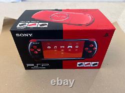 Sony PSP 3000 Noir et Rouge Value Pack PSPJ-30017 Extrêmement Rare Japon Exclusif