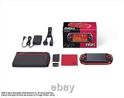 Sony PSP 3000 Noir et Rouge Value Pack PSPJ-30017 Extrêmement Rare Japon Exclusif