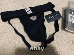 Sous Armour Hommes Taille De Jockstrap Large No Pocket Brand New Black Extremely Rare