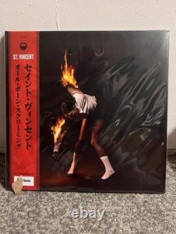 St Vincent Tous Nés En Cri? Édition Assai Obi Extrêmement Rare Tout Neuf