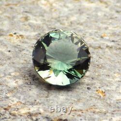 Sunstone D'orégon Dichroique Blue-teal 2.04ct Flawless, Gem Naturel Extremely Rare