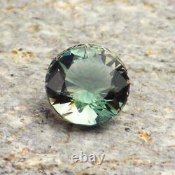 Sunstone D'orégon Dichroique Blue-teal 2.04ct Flawless, Gem Naturel Extremely Rare