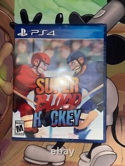 Super Blood Hockey PS4 Édition Limitée Rare Games Neuf Sous Blister (Extrêmement Rare)