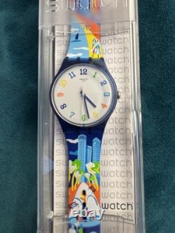 Swatch Édition Limitée Extrêmement Rare Eurovision 2019 Neuf dans sa Boîte Jamais Ouvert