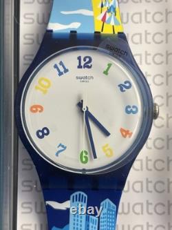 Swatch Édition Limitée Extrêmement Rare Eurovision 2019 Neuf dans sa Boîte Jamais Ouvert