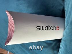 Swatch Édition Limitée Extrêmement Rare Eurovision 2019 Neuf dans sa Boîte Jamais Ouvert