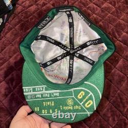 Sz 7 5/8 Vintage New Era 5950 Leaving Las Vegas. Édition limitée extrêmement RARE