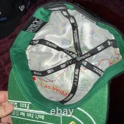Sz 7 5/8 Vintage New Era 5950 Leaving Las Vegas. Édition limitée extrêmement RARE
