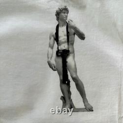 T-shirt blanc à manches longues 'Dissizit' de Paris Hilton vintage extrêmement rare