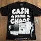 T-shirt Pour Homme Dissizit Cash From Chaos Noir Vintage Extrêmement Rare De 2008