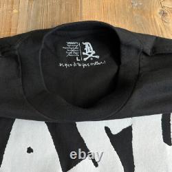 T-shirt pour homme Dissizit Cash From Chaos noir vintage extrêmement rare de 2008