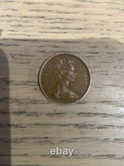 TRÈS RARE ET PRÉCIEUX ! 2p 1971 2p New Pence Pièce. OBJET DE COLLECTION